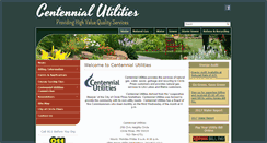 Desktop Screenshot of centennialutilities.com